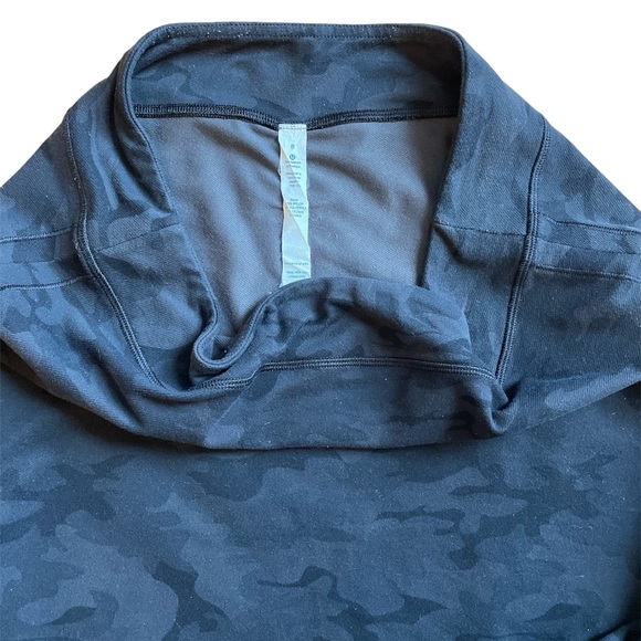 Lululemon Black Camo City High-Low Mini Skirt Size 8 - Athleisure Casual Comfy - Picture 9 of 11